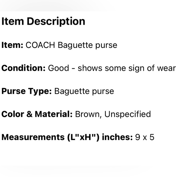 Coach Phoebe E3K-4771 Authentic Brown Logo Mini Bag Purse, silver hardware - Picture 12 of 12